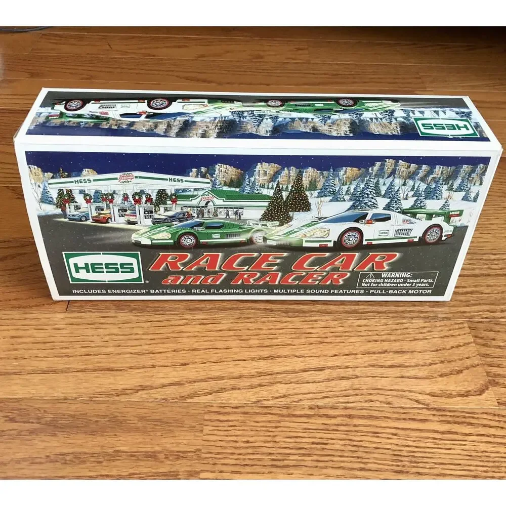 2009 Hess Race Car and Racer set Collector’s Toy NWT